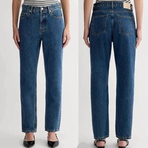 Everlane THE '9OS CHEEKY® JEAN in Organic Cotton Size 29 Dark Wash Ankle Length